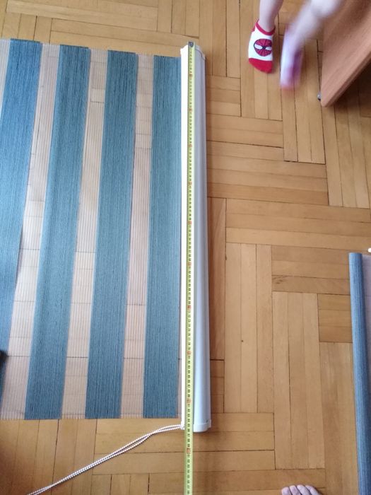 Rolety noc dzień na 2 okna i balkon