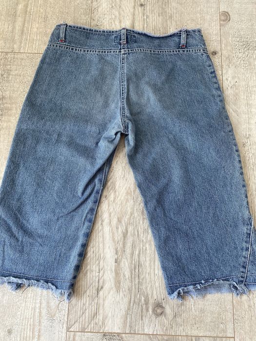 Jeansy r. 140 7/8 spodnie proste nogawki
