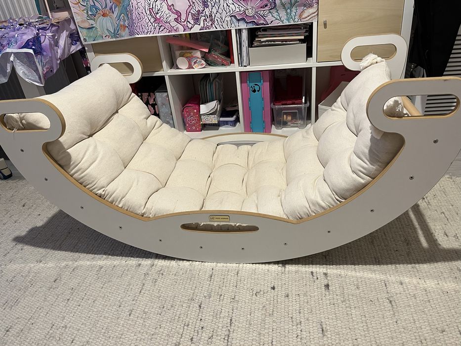 Bujak Woodmorning w rozmiarze L z kremowa poducha