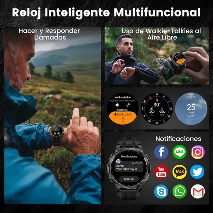 Kospet Tank T4C  IP69K GPS 5ATM (Walkie-Talkie)