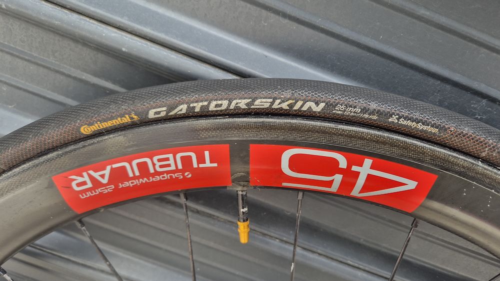 Rodas carbono Speedsix 45 tubular