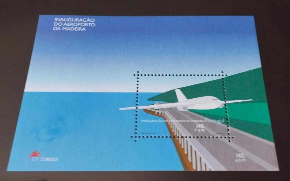 Bloco nº 235 – Inauguração do Aeroporto da Madeira