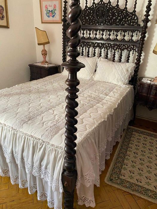 Quarto de casal completo estilo Luís XV