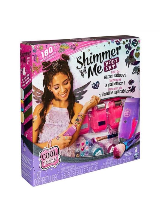 Набір для дівчинки тату боді-арту  Cool Maker Shimmer Me Land of Toys