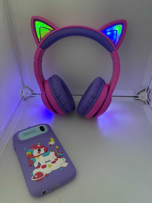 Telefon dziecięcy, 3,97 cala dotykowy  smartfon zabawki edukacyjne plus słuchawki.