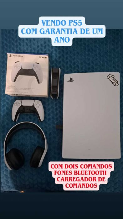Ps5 como nova 1 ano de garantia