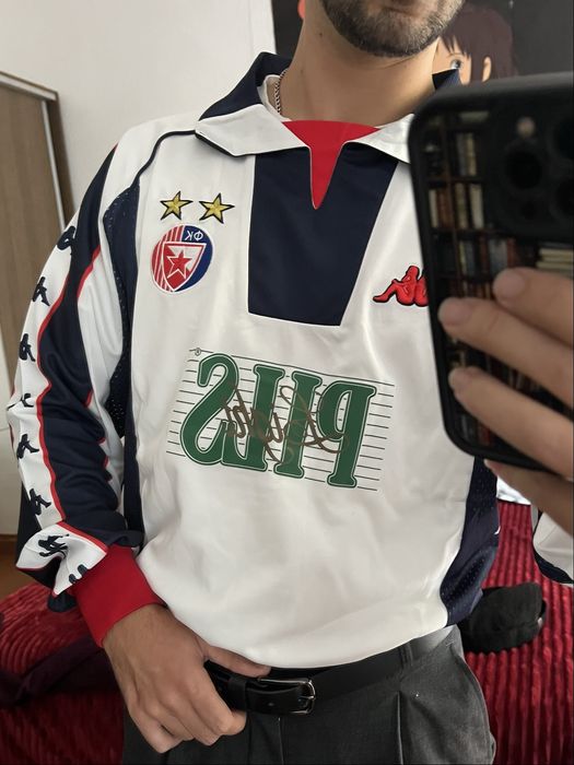 Camisola Estrela Vermelha de Belgrado 98/99