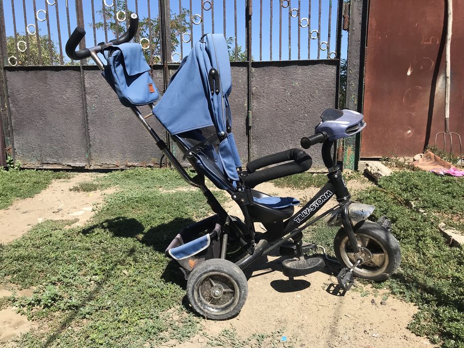 Велосипедик с мамыной ручкой