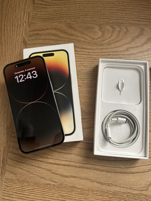 iPhone 14 Pro 128 GB Gold (Złoty) – stan perfekcyjny