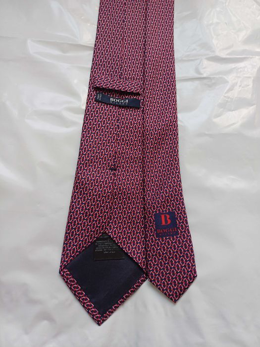 Boggi Milano jedwabny krawat