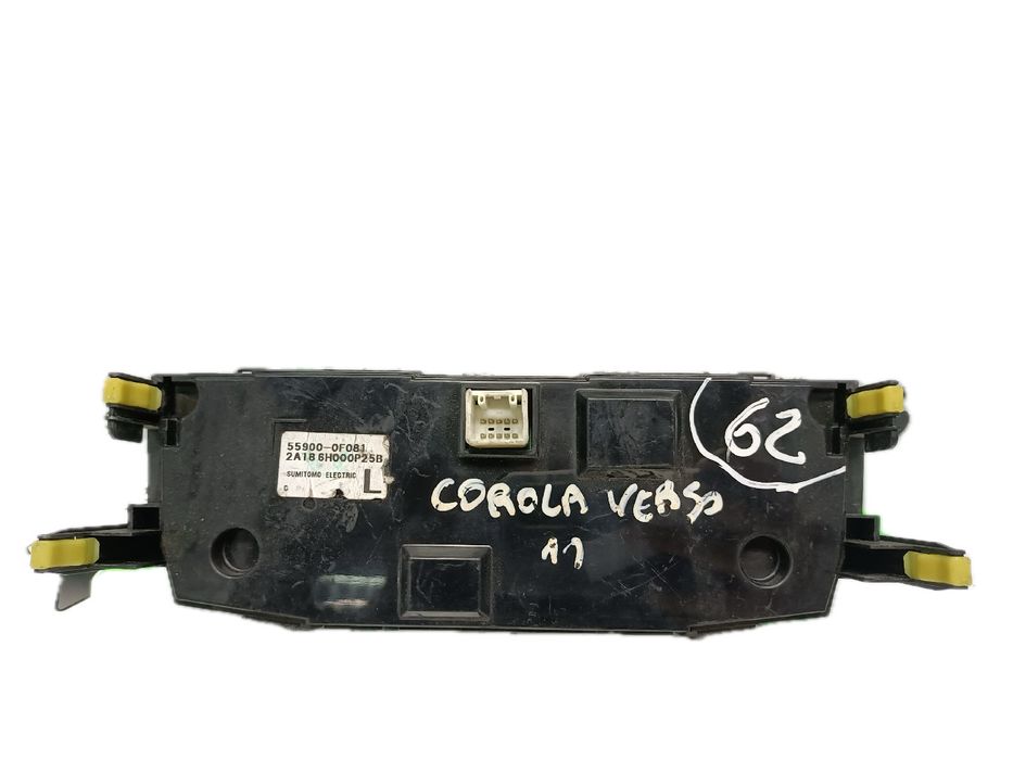 Comando chauffage / sofagem TOYOTA Corolla Verso (ZER_, ZZE12_, R1_)