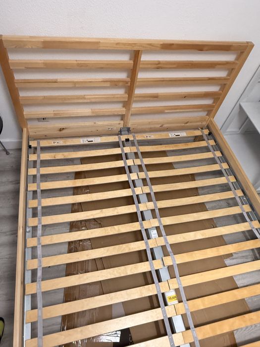 Estrutura cama casal com estrado