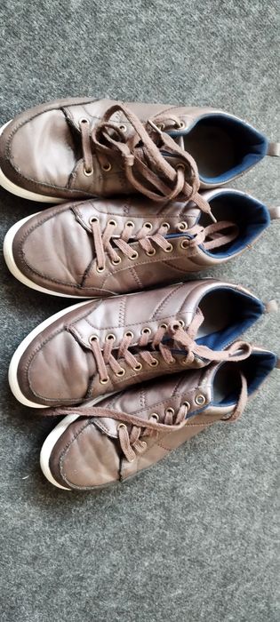 Buty trampki brązowe nr39 męskie