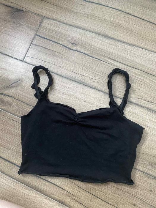 Czarny top shein rozmiar 146