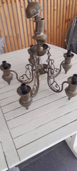 Candeeiro  em latão.