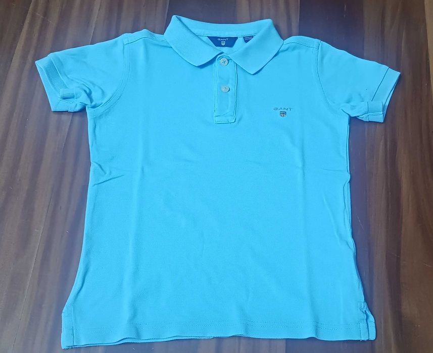 Conjunto de 2 polos e 1 t-shirt para criança - 5/6 anos