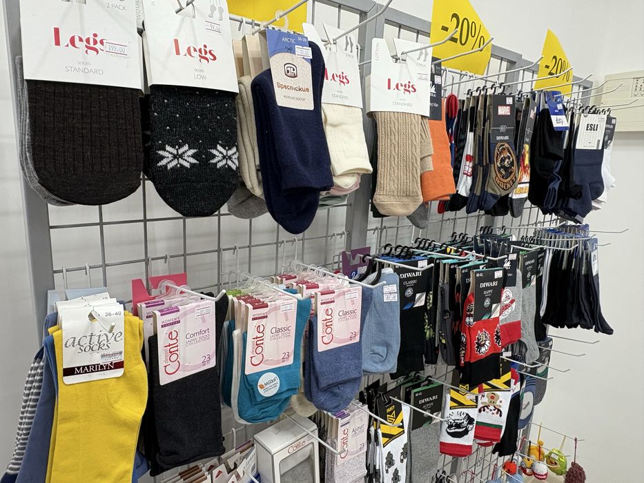 Продається діючий бізнес (колготи, шкарпеки, білизна)