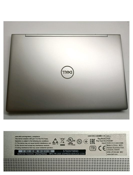 Огромный сенсорный 17.3 Dell Inspiron 7791 2in1 i7-10510U/16GB/512gSSD