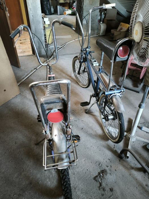Bicicleta Chopper stelber stratrotrek e Chopper Humber