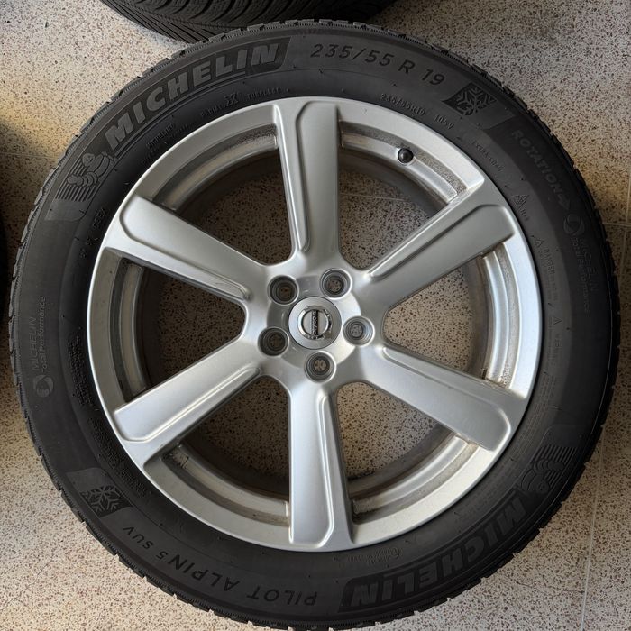 Jantes Originais Volvo XC90 19” + Michelin Pilot Alpin 5 SUV | Como Novas