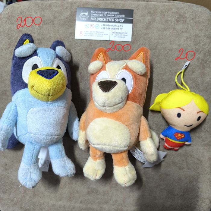 Фігурки свинка Пеппа Джордж Peppa Бен и Холли Блуи фигурки Bluey