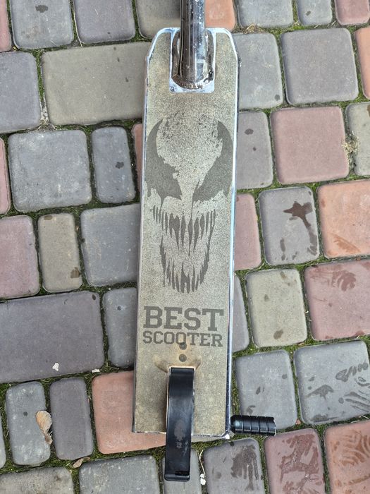 Трюковий самокат Best Scooter Simbiot 120mm + Пеги. Гарний стан!