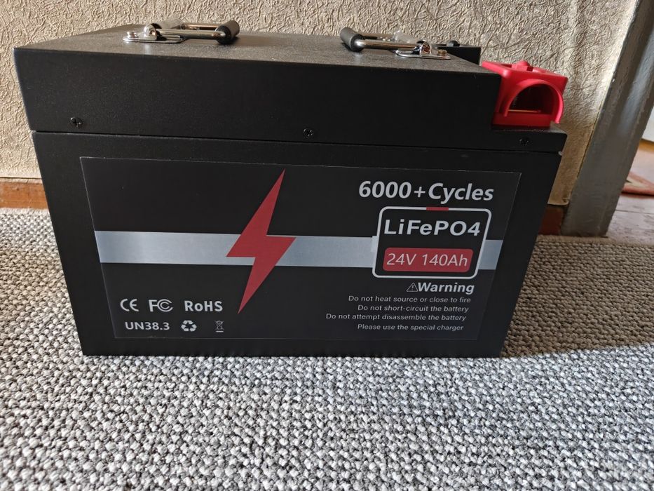 Аккумулятор lifepo4 24v 140ah 3,5 kwh