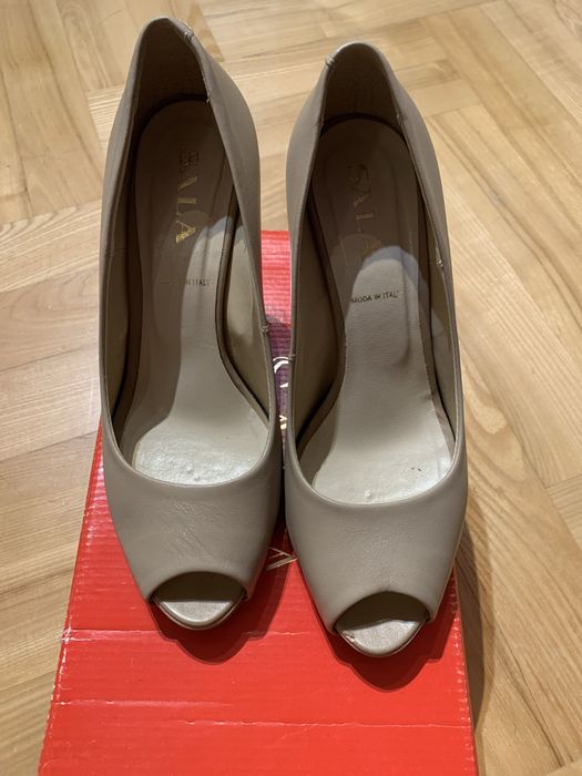 Buty SALA beżowe szpilki rozmiar 37