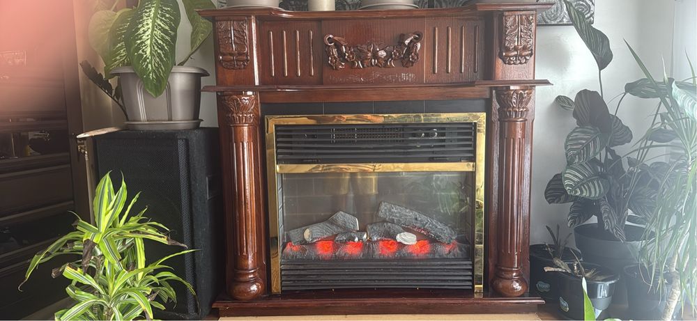 Lareira eletrica - termoacumulador vintage