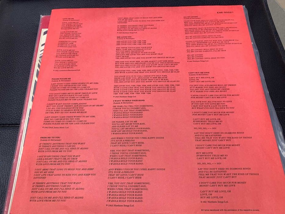 Winyl 1962     1966 The Beatles 1966 Japonia 2LP rok 1982 EAS-50021