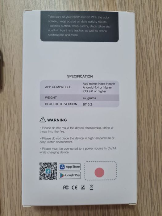 Смарт годинник Smartwatch HD Fitness Tracker 1.72"