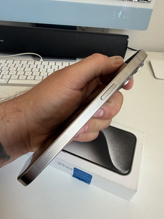 Bateria 100% iPhone 15 Pro 512gb Natural Titanium Stan Idealny