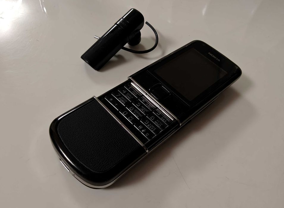 NOKIA 8800 ARTE SAPPHIRE BLACK ! Made in Korea ! Life timer 75 часов !