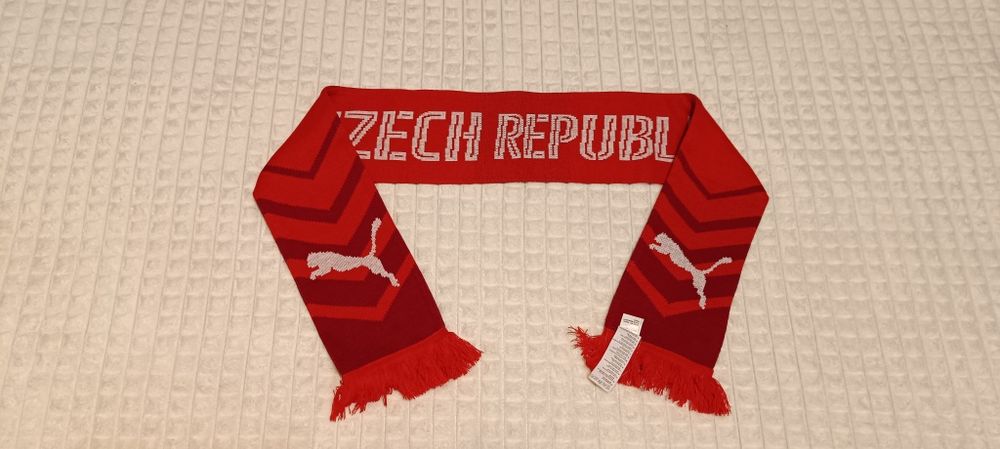Czechy szalik reprezentacji używany