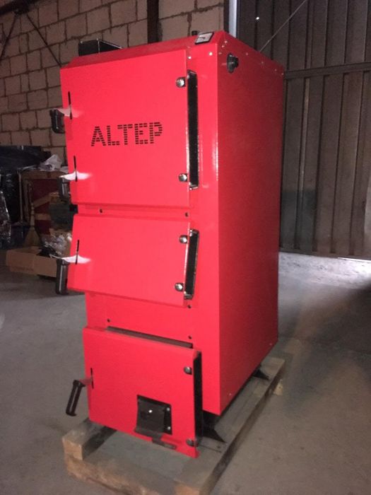 Котел АЛЬТЕП ( ALTEP) DUO PLUS 15кВт.Котел Твердопалевний 6мм