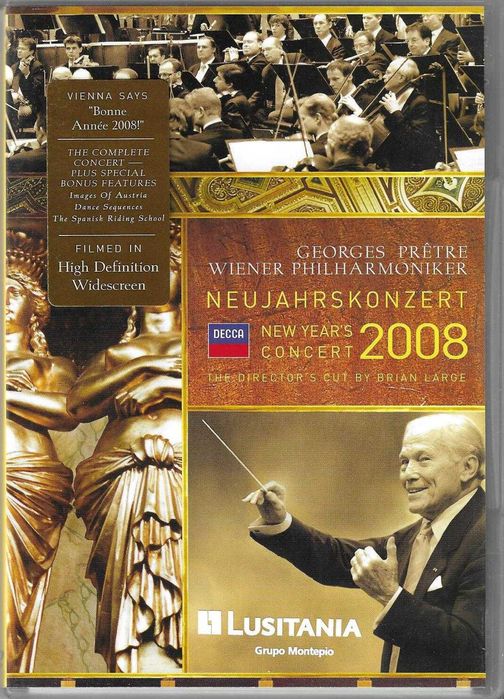 Georges Prêtre, Brian Large - New Year's Concert 2008 (DVD)