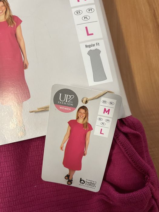 Vestido Rosa L senhora