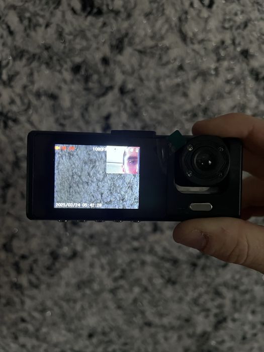 Відеореєстратор автомобільний з двома камерами +microSD