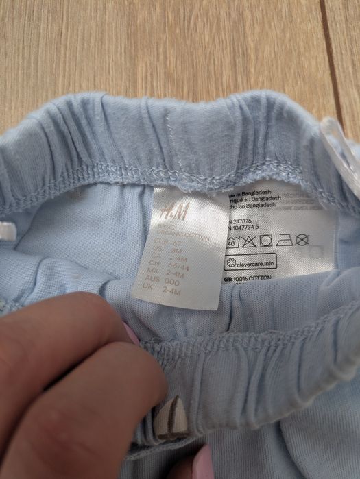 Krótkie spodenki HM i smyk 62