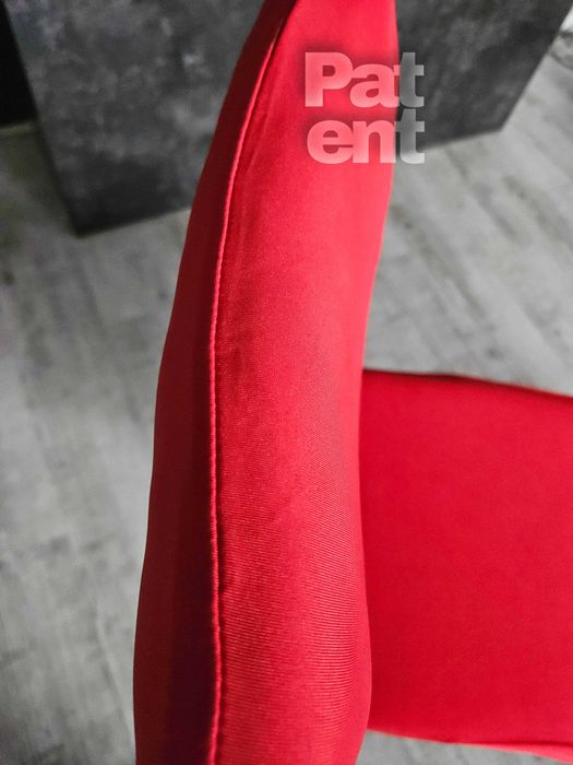 Pokrowce na krzesła elastyczne 4 sztuki czerwone komplet zestaw