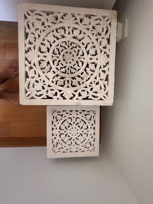 Set de 2x Mesa de apoio/ mesa de cabeceira