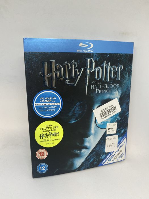 Film Harry Potter and the Half-Blood Prince Blu-ray bluray disc