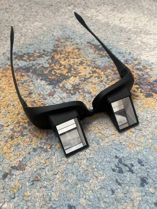 Okulary Pryzmatyczne do Czytania na Leżąco / Lazy Glasses | Stan BDB
