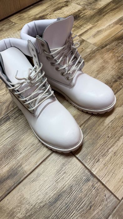 Черевики Timberland 6-Inch Premium (White / Білі)