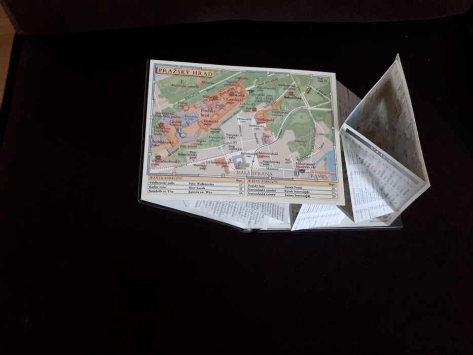Praga mapa przewodnik