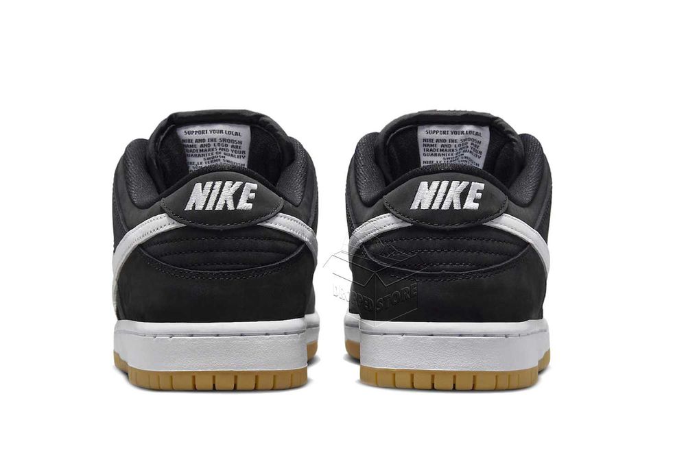 Nike SB DUNK Low Pro ISO Black Gum / CD2563–006