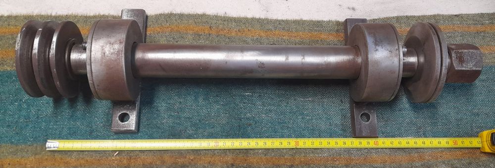 Wałek do piły krajzegi tarczowej 500mm 50cm solidna odnowiona