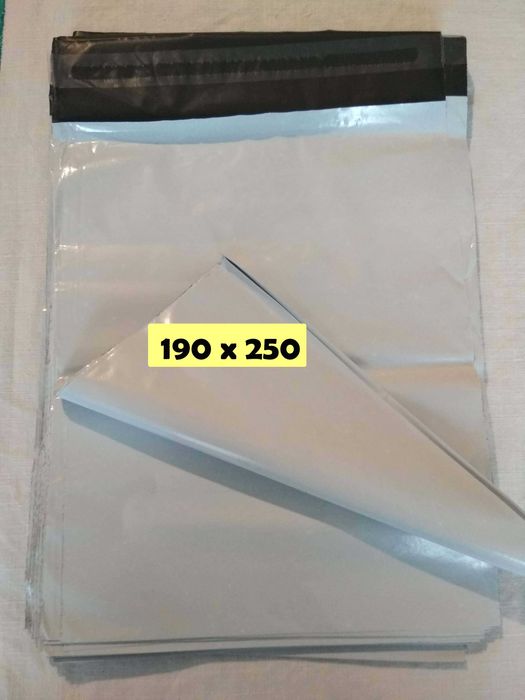 Foliopaki kurierskie B5 190x250 mm - 50 sztuk