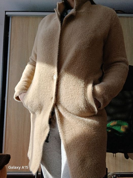 Płaszcz z sztucznego futra