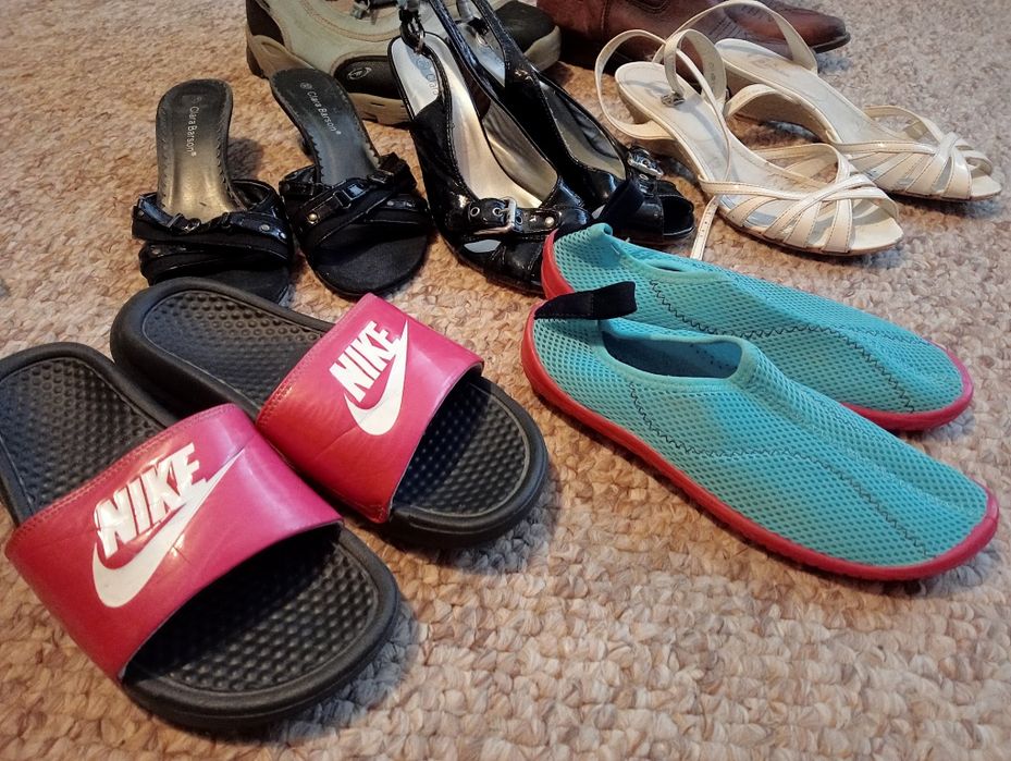 Buty, śniegowce  ,sandały, czółenka,klapki Nike, całość